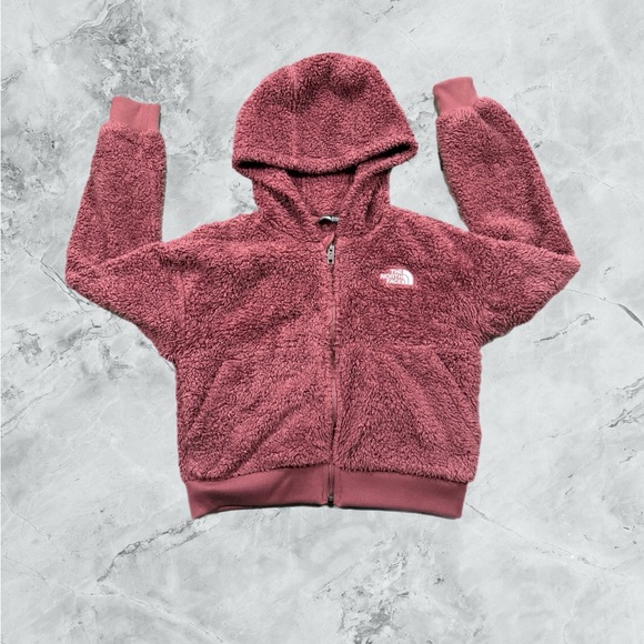 The North Face Pink Zip-Up Hoodie - Picture 5 of 9